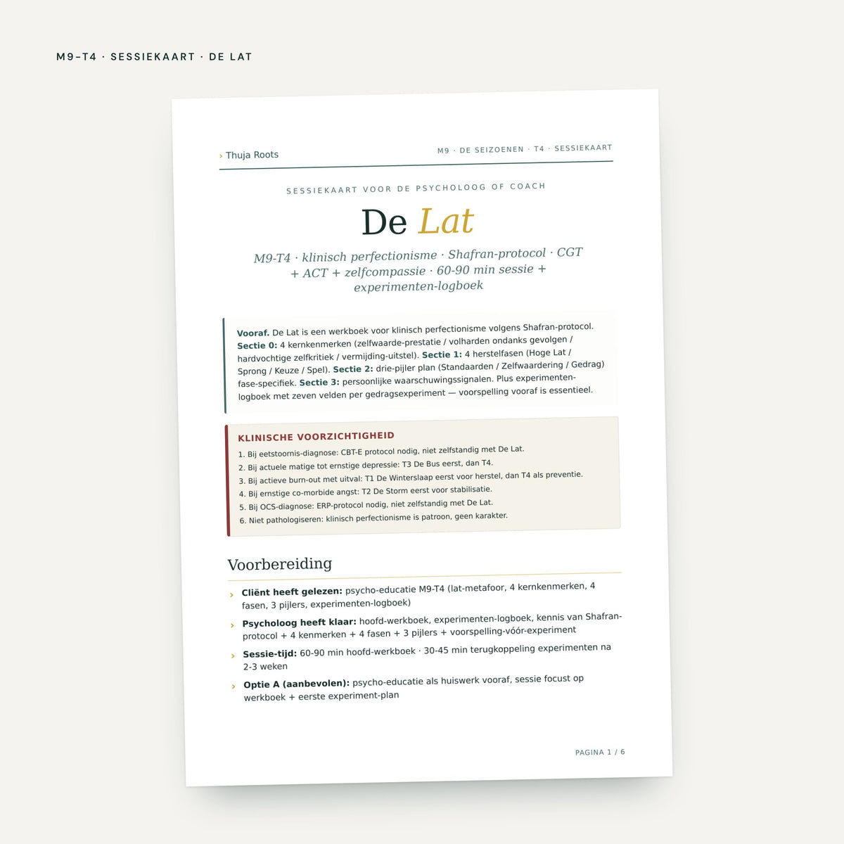 Module M9 De Seizoenen: voorbeeldpagina, tool 4