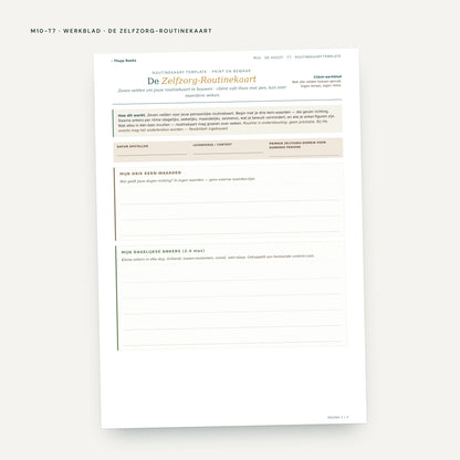 Module M10 De Oogst: voorbeeldpagina, tool 7