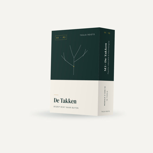 Module M3 De Takken van Thuja Roots, digitale koffer met werkbladen voor hulpverleners