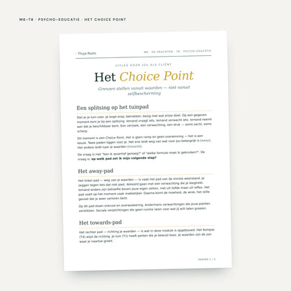 Module M6 De Vruchten: voorbeeldpagina, tool 8
