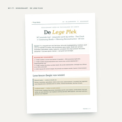 Module M7 De Jaarringen: voorbeeldpagina, tool 7