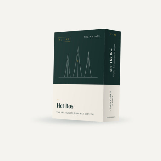Module M8 Het Bos van Thuja Roots, digitale koffer met werkbladen voor hulpverleners