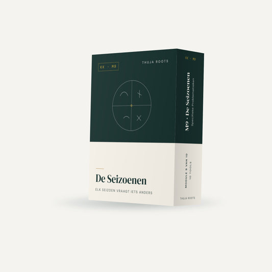Module M9 De Seizoenen van Thuja Roots, digitale koffer met werkbladen voor hulpverleners